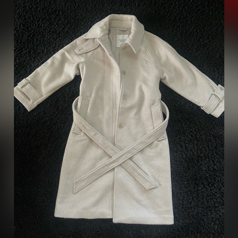 Long Wool Blend Coat